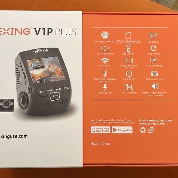 Rexing V1P Plus Dash Camera - Picture 2 of 2